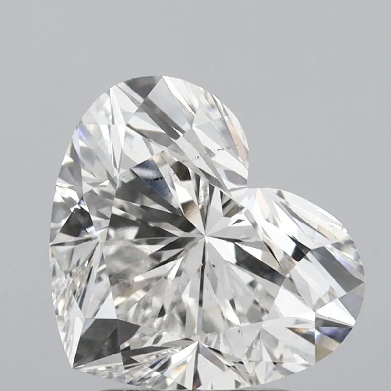 2.38ct Heart Lab Grown Diamond (Colour G, Clarity VS2, IGI Certified)