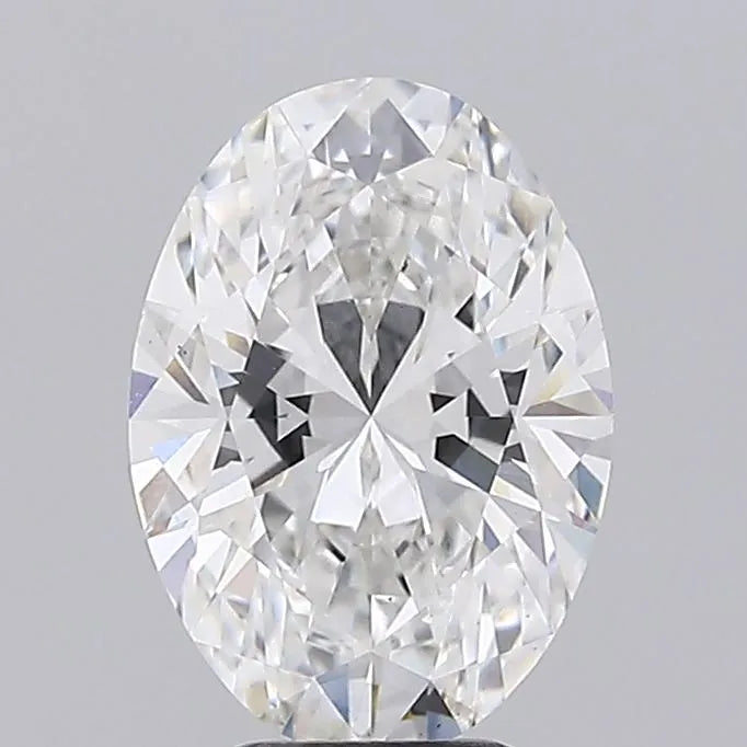 3.10ct Oval Lab Grown Diamond (Colour E, Clarity VS1, IGI Certified)