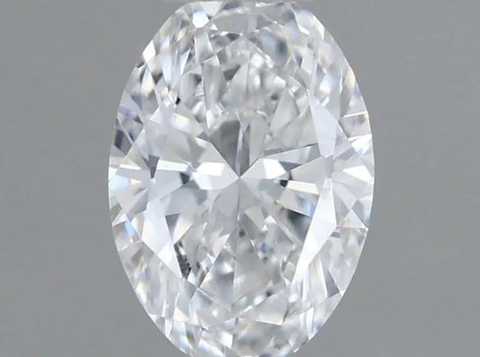 0,26 ct ovaler, im Labor gezüchteter Diamant (Farbe E, Reinheit VVS2, IGI-zertifiziert)