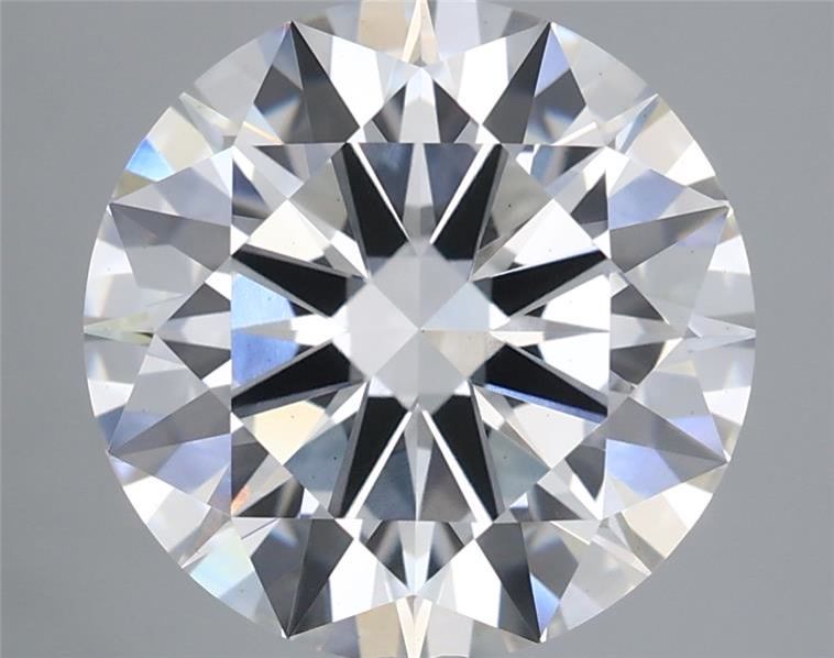 Lab-Grown Round Diamond - 5.05 Carats, E Color, VS2 Clarity - Certified by IGI - Report Number: LG689574733