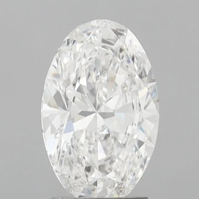 2,59 ct ovaler, im Labor gezüchteter Diamant (Farbe D, Reinheit VS1, IGI-zertifiziert)