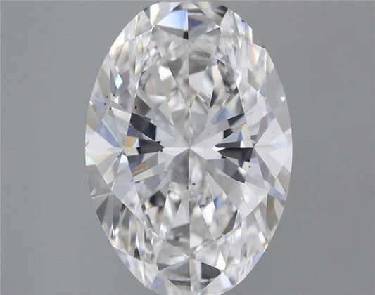 Lab-Grown Oval Diamond - 3.09 Carats, E Color, VS2 Clarity - Certified by IGI - Report Number: LG654468492