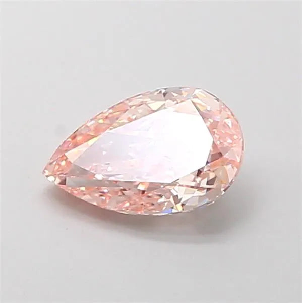1.08ct Pear Lab Grown Diamond (Colour Fancy Pink, Clarity VS1, IGI Certified)