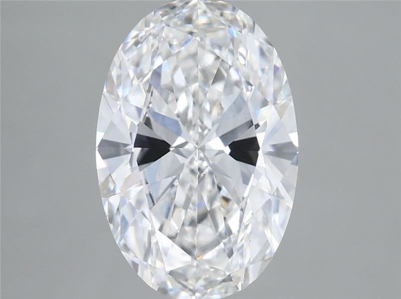 Lab-Grown Oval Diamond - 3.0 Carats, F Color, VS2 Clarity - Certified by IGI - Report Number: LG686503632