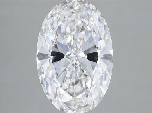 Lab-Grown Oval Diamond - 3.0 Carats, F Color, VS2 Clarity - Certified by IGI - Report Number: LG686503632