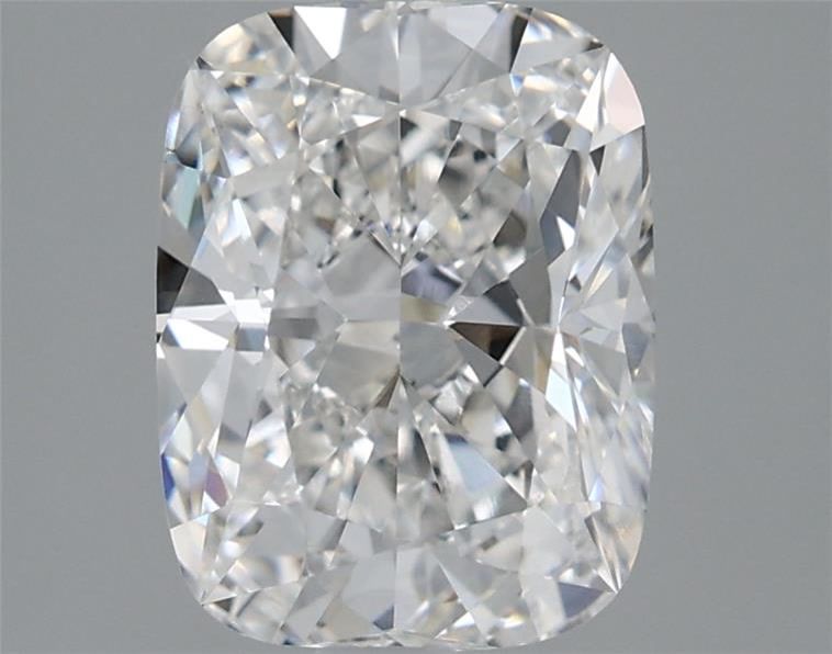 Lab-Grown Cushion Diamond - 2.54 Carats, F Color, VVS2 Clarity - Certified by IGI - Report Number: LG657450123