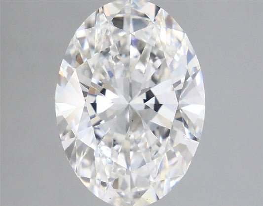 Lab-Grown Oval Diamond - 2.53 Carats, E Color, VS2 Clarity - Certified by IGI - Report Number: LG668464274