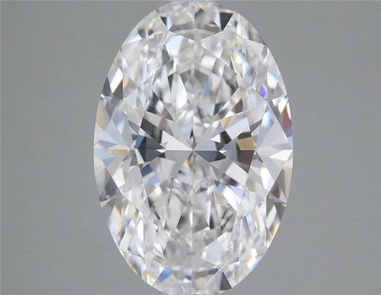 Lab-Grown Oval Diamond - 3.53 Carats, E Color, VVS2 Clarity - Certified by IGI - Report Number: LG710551851