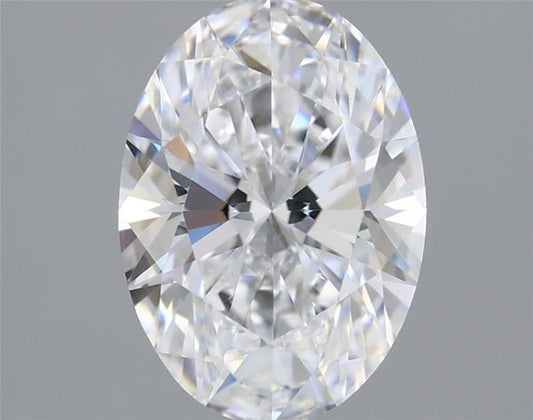 Lab-Grown Oval Diamond - 1.45 Carats, E Color, VS1 Clarity - Certified by IGI - Report Number: LG692595192