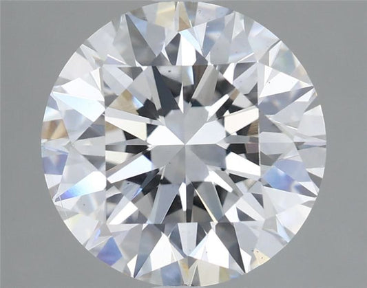 Lab-Grown Round Diamond - 4.0 Carats, F Color, VS2 Clarity - Certified by IGI - Report Number: LG685586896
