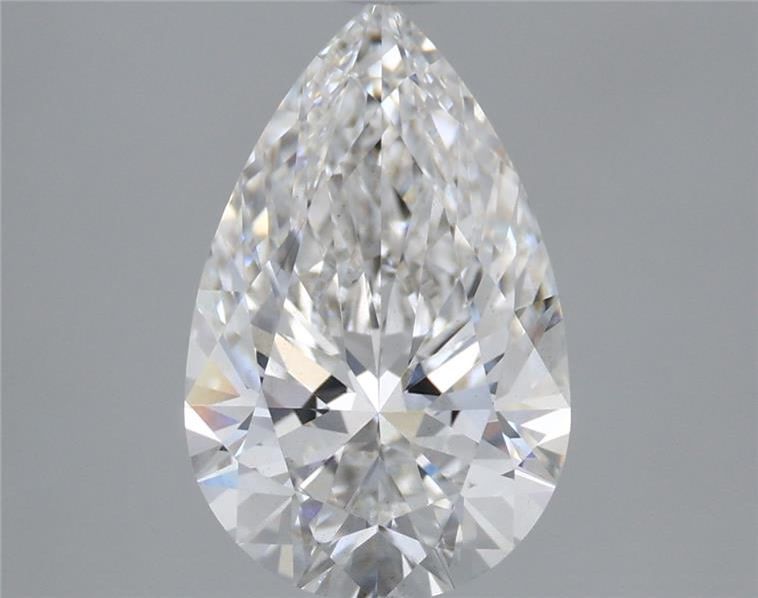 Lab-Grown Pear Diamond - 2.53 Carats, E Color, VS2 Clarity - Certified by IGI - Report Number: LG665446314