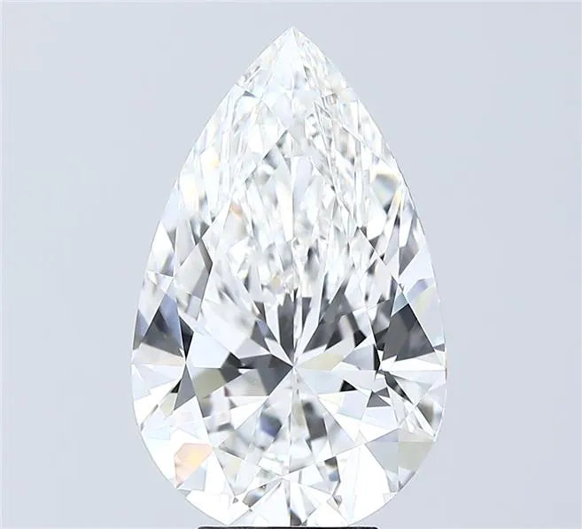 5.01ct Pear Lab Grown Diamond (Colour E, Clarity VVS2, IGI Certified)