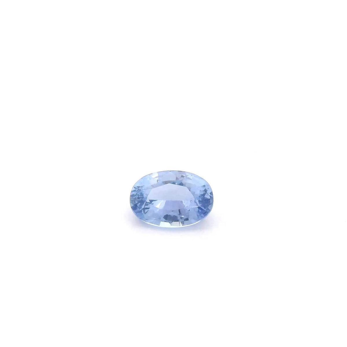0.71ct Light Blue Oval Sapphire