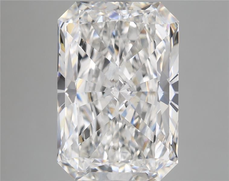 Lab-Grown Radiant Diamond - 7.68 Carats, F Color, VS2 Clarity - Certified by IGI - Report Number: LG649429181