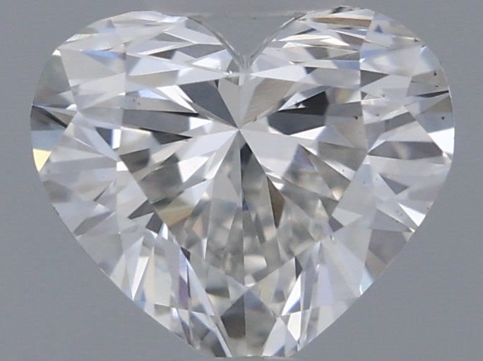 Lab-Grown Heart Diamond - 0.53 Carats, F Color, VS1 Clarity - Certified by IGI - Report Number: LG677536635