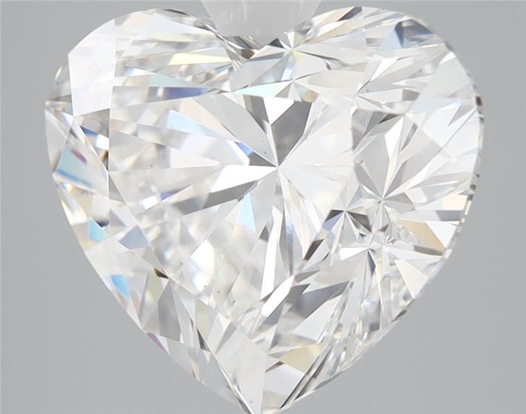 Lab-Grown Heart Diamond - 6.2 Carats, E Color, VS2 Clarity - Certified by IGI - Report Number: LG598314357
