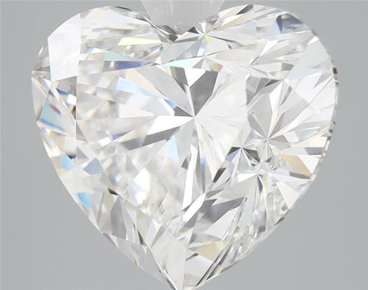 Lab-Grown Heart Diamond - 6.2 Carats, E Color, VS2 Clarity - Certified by IGI - Report Number: LG598314357