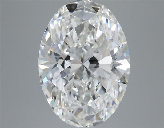 Lab-Grown Oval Diamond - 4.08 Carats, F Color, VS1 Clarity - Certified by IGI - Report Number: LG711525095