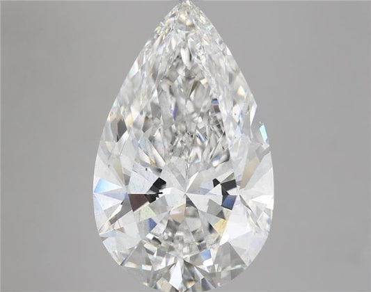 Lab-Grown Pear Diamond - 7.01 Carats, F Color, VS2 Clarity - Certified by IGI - Report Number: LG649429205