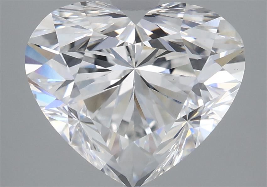 Lab-Grown Heart Diamond - 4.04 Carats, D Color, VS1 Clarity - Certified by IGI - Report Number: LG683551245