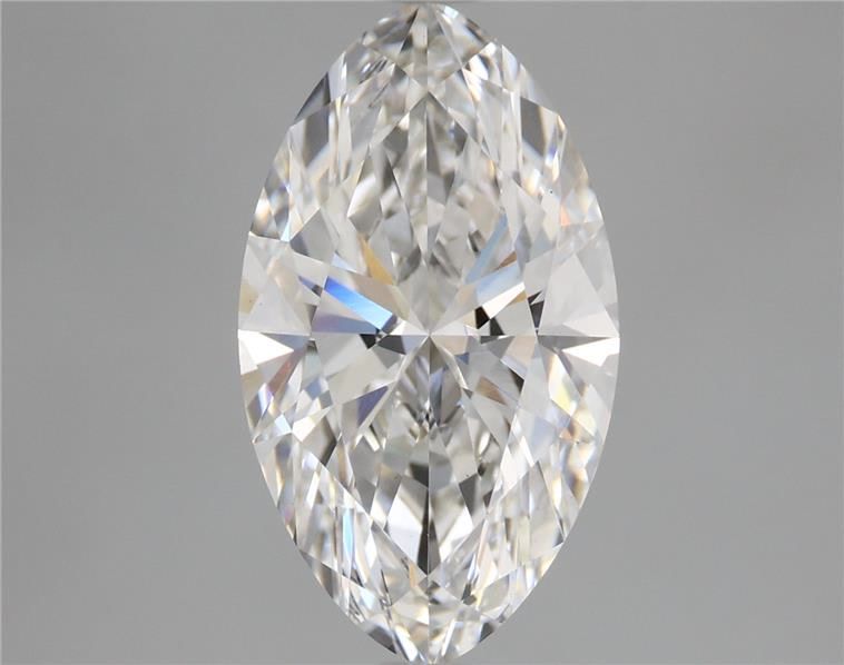 Lab-Grown Marquise Diamond - 3.54 Carats, E Color, VS1 Clarity - Certified by IGI - Report Number: LG660489595