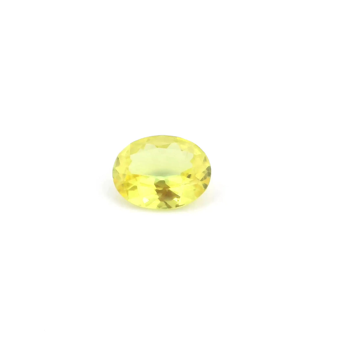 0.91ct Oval Natural Sapphire (Colour Yellow, Clarity Eye Clean, Cut Faceted)