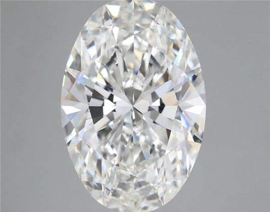 Lab-Grown Oval Diamond - 7.0 Carats, F Color, VS1 Clarity - Certified by IGI - Report Number: LG701502028