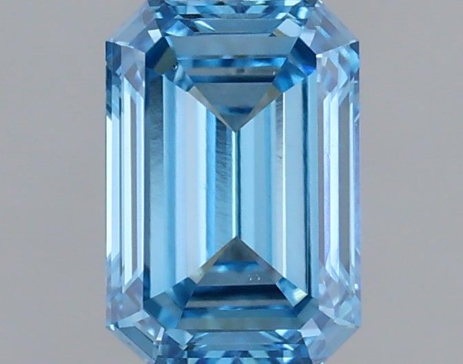 Emerald 0.48ct Fancy Vivid Blue VS1 - Cut • IGI • LG786694029