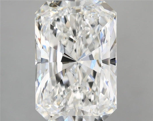Lab-Grown Radiant Diamond - 7.52 Carats, F Color, VS1 Clarity - Certified by IGI - Report Number: LG680573762