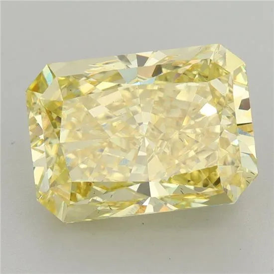 5.52ct Radiant Lab Grown Diamond (Colour Fancy Vivid Yellow, Clarity VS2, IGI Certified)