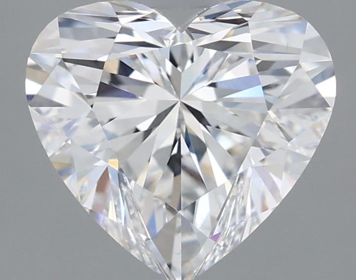 Lab-Grown Heart Diamond - 2.58 Carats, E Color, VS1 Clarity - Certified by IGI - Report Number: LG692552810