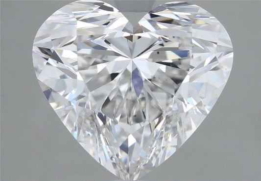 Lab-Grown Heart Diamond - 5.06 Carats, E Color, VS2 Clarity - Certified by IGI - Report Number: LG685550466