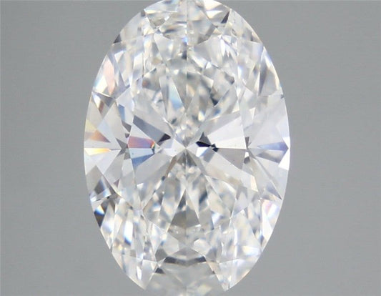 Lab-Grown Oval Diamond - 4.08 Carats, F Color, VS1 Clarity - Certified by IGI - Report Number: LG710552003
