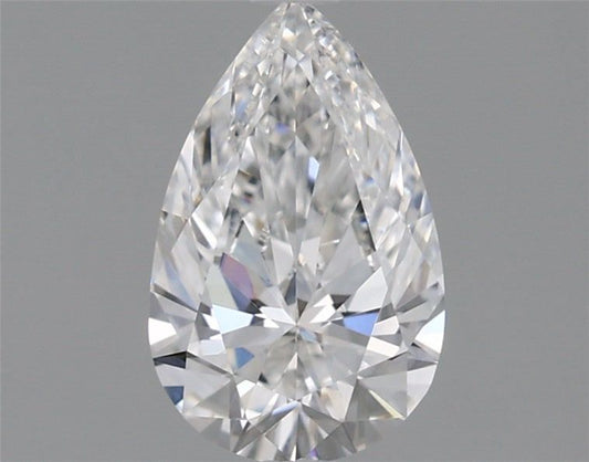 Lab-Grown Pear Diamond - 0.97 Carats, E Color, VVS2 Clarity - Certified by IGI - Report Number: LG654417557