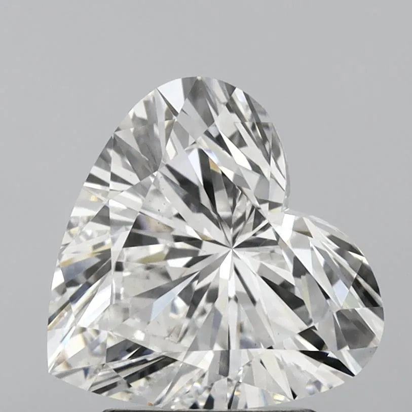 Lab-Grown Heart Diamond - 2.51 Carats, E Color, VS1 Clarity - Sustainable Luxury and Dazzling Brilliance-IGI·Certified