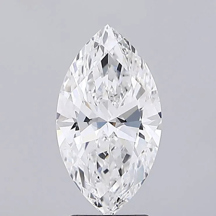 3.02ct Marquise Lab Grown Diamond (Colour E, Clarity VVS2, IGI Certified)