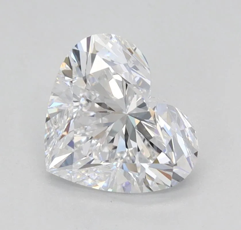 Lab-Grown Heart Diamond - 1.02 Carats, D Color, VVS2 Clarity - Sustainable Luxury and Dazzling Brilliance-IGI·Certified