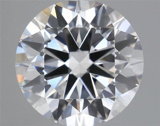Lab-Grown Round Diamond - 2.5 Carats, F Color, VVS2 Clarity - Certified by IGI - Report Number: LG660454050
