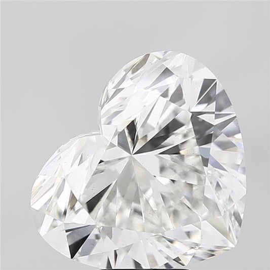 Lab-Grown Heart Diamond - 8.01 Carats, F Color, VS2 Clarity - Certified by IGI - Report Number: LG674558250