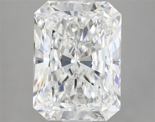 Lab-Grown Radiant Diamond - 2.6 Carats, F Color, VVS2 Clarity - Certified by IGI - Report Number: LG656409052