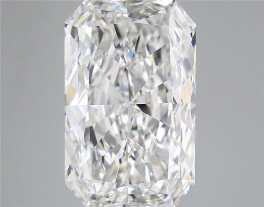 Lab-Grown Radiant Diamond - 8.52 Carats, F Color, VS1 Clarity - Certified by IGI - Report Number: LG691557107