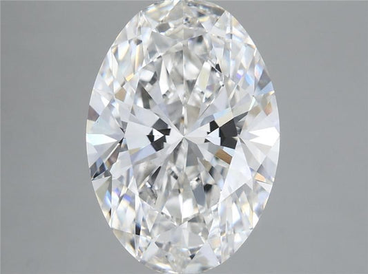 Lab-Grown Oval Diamond - 5.04 Carats, F Color, VS2 Clarity - Certified by IGI - Report Number: LG681576271