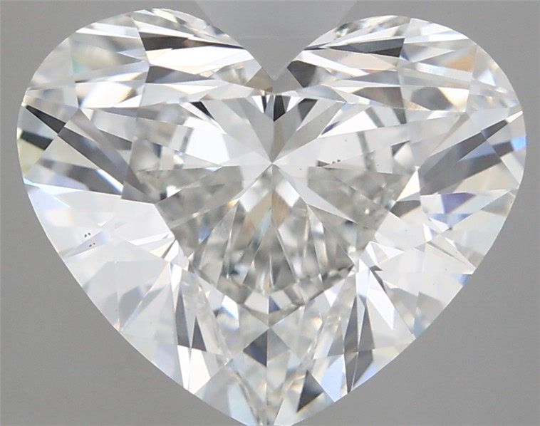 Lab-Grown Heart Diamond - 3.01 Carats, F Color, VS1 Clarity - Certified by IGI - Report Number: LG652473156