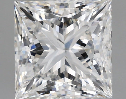 Lab-Grown Princess Diamond - 2.97 Carats, E Color, VS2 Clarity - Certified by IGI - Report Number: LG655430927