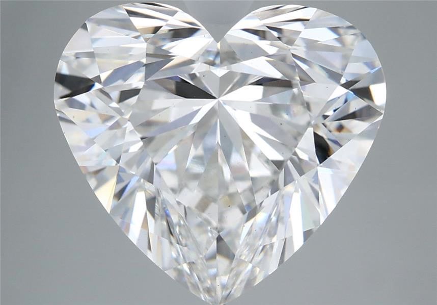 Lab-Grown Heart Diamond - 7.01 Carats, E Color, VS2 Clarity - Certified by IGI - Report Number: LG712588292