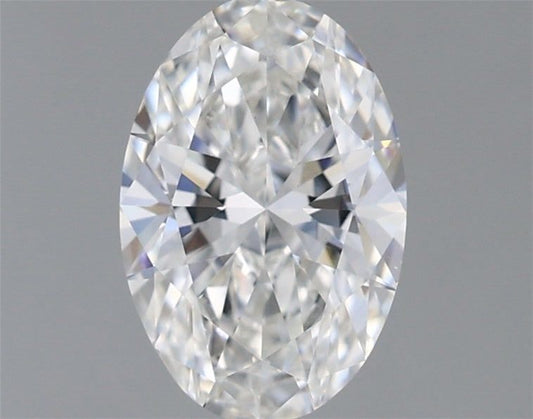 Lab-Grown Oval Diamond - 0.99 Carats, F Color, VVS2 Clarity - Certified by IGI - Report Number: LG702537197