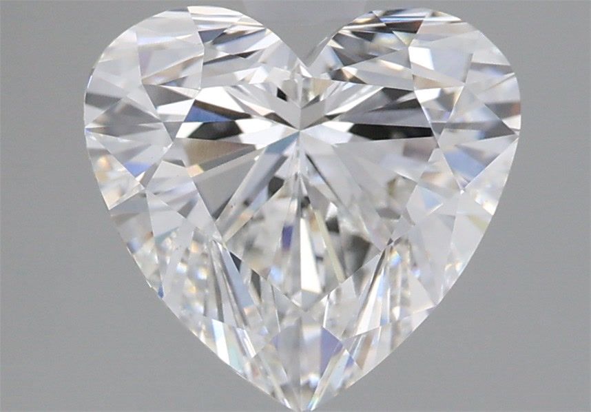 Lab-Grown Heart Diamond - 2.53 Carats, E Color, VVS2 Clarity - Certified by IGI - Report Number: LG670477063