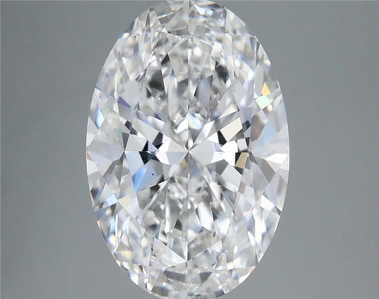 Lab-Grown Oval Diamond - 4.03 Carats, E Color, VS1 Clarity - Certified by IGI - Report Number: LG710551959