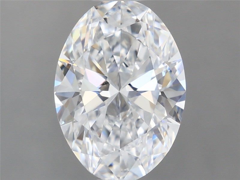 Lab-Grown Oval Diamond - 1.45 Carats, D Color, VS1 Clarity - Certified by IGI - Report Number: LG680505916