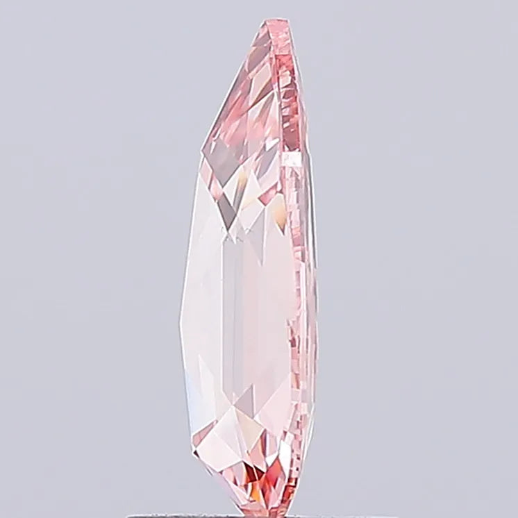 1,49 ct birnenförmiger, im Labor gezüchteter Diamant (Farbe: Fancy Intense Pink, Reinheit: VS1, IGI-zertifiziert)